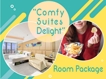 Comfy suites delight room package